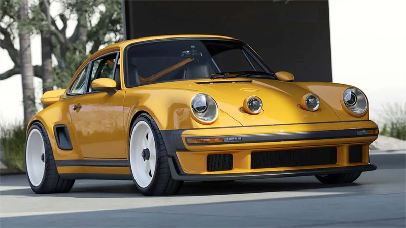 ကြော့ရှင်းတော်လှန်ရေး - Porsche 911 Carrera Coupe သည် Projector ရှေ့မီးရှိရှေ့ပြေးများနှင့်နီယွန်ရှေ့မီးများရှိ ဦး ဆောင်သည့်အဆင့်မြင့် ဦး ဆောင်သော LED LED မီးအလင်းရောင်