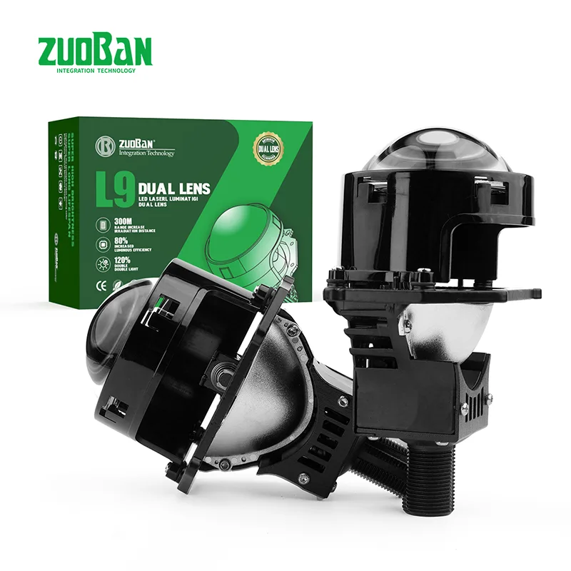 T2225/2.5 လက်မ 110W High-Power Single-Lens Dual-Lens ရှေ့မီးများ