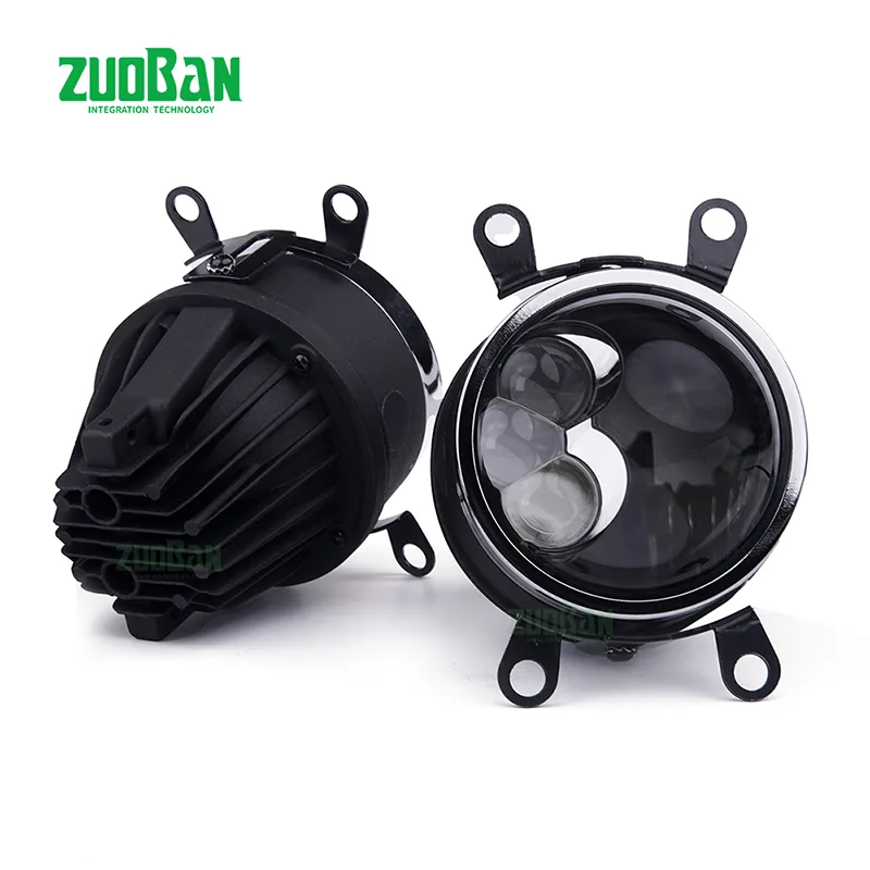 140w 3-လက်မ နှစ်ရောင်-လေဆာ 3-Laser Universal Lens Fog Lights